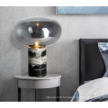 Factory direct Modern Glass Lava Lamp Bed Side Table Lamps Led light